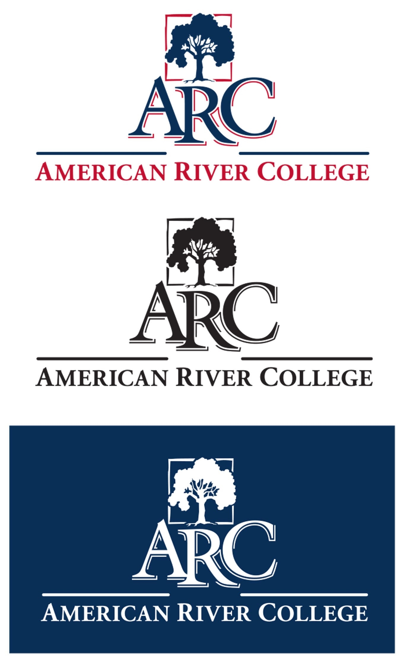 ARC logo color examples