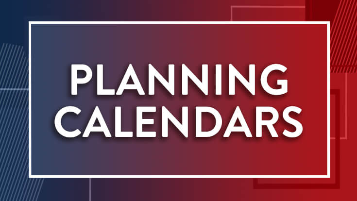 Planning Calendars Graphic