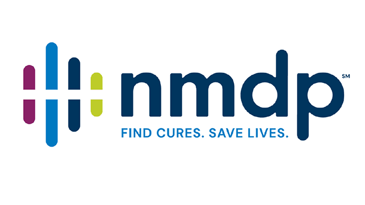 NMDP logo; Find Cures. Save Lives.