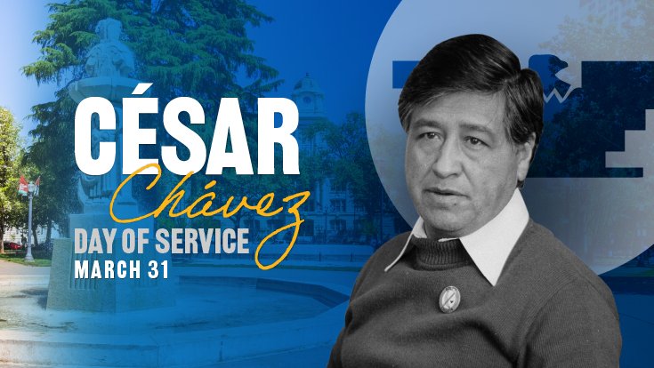 César Chávez Day Graphic